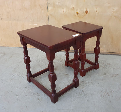 Mahogany Small Nest of Tables - EL102789