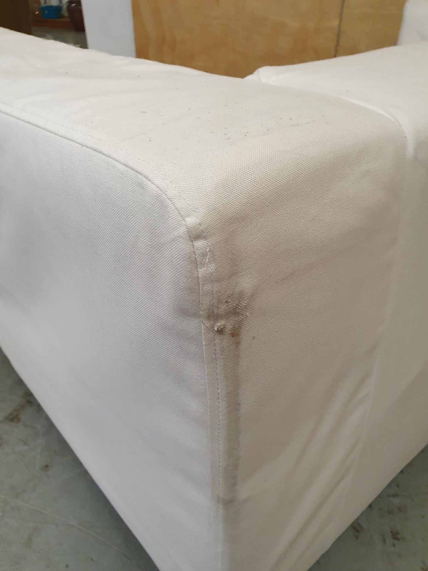 IKEA KLIPPAN White 2 Seater Sofa - 104858