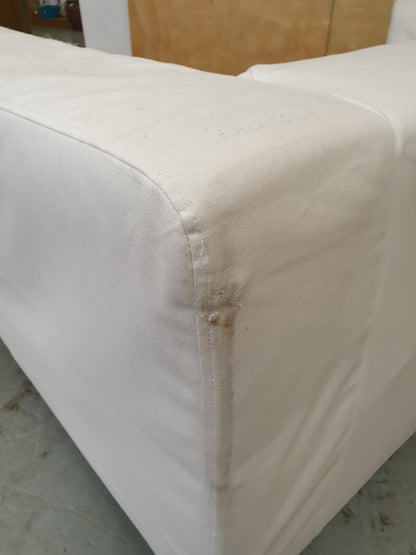 IKEA KLIPPAN White 2 Seater Sofa - 104858