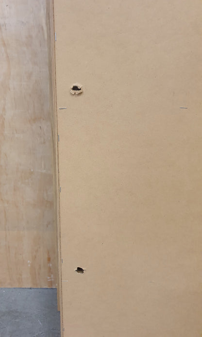 Large Tall Wood Bookcase with 2 Bottom Drawers - EL104912