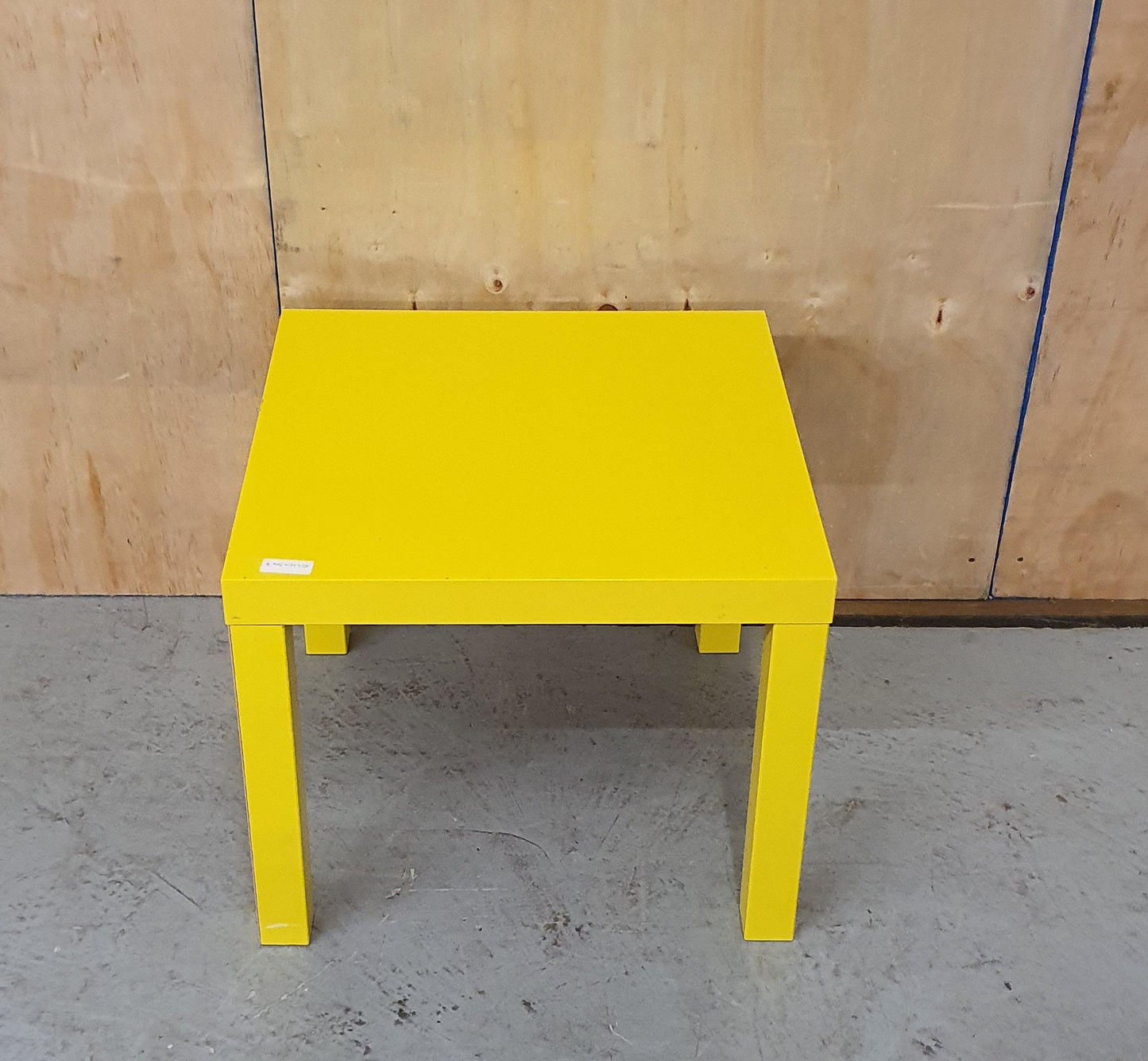 IKEA LACK Yellow Table - EL101347