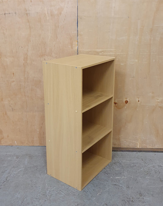 Small Wood 2 Shelf Bookcase - 130825-05