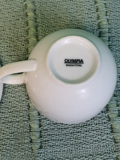 OLYMPIA 4 Teacup and Saucer Set - BB230823-8