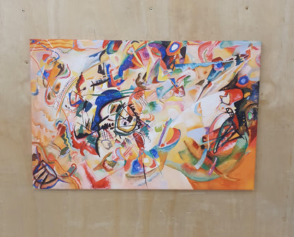 KANDINSKY "Composition VII" Art Canvas Print - 060225-08