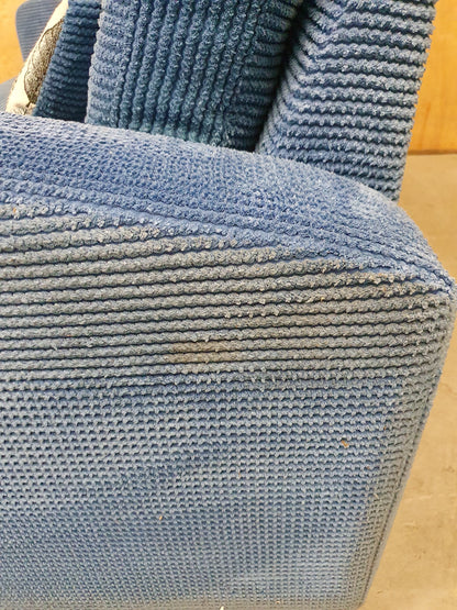 DFS Blue Soft Fabric Sofa Bed - 104805