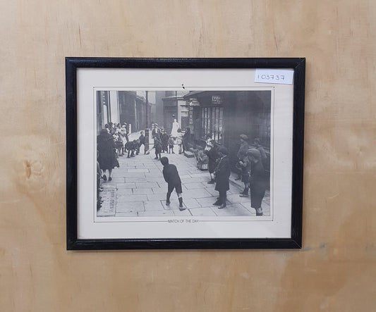 "Match of the Day" Vintage Photography Art Print - 103737