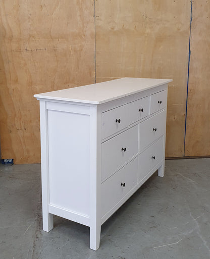 IKEA IDANÄS White 7 Drawer Wood Chest of Drawers - 104491