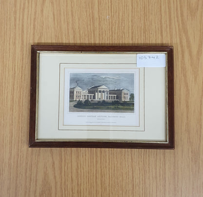 London Orphan Asylum, Hackney Road Vintage Art Print  - 103742