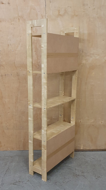5 Shelf Wood Bookcase - 104823