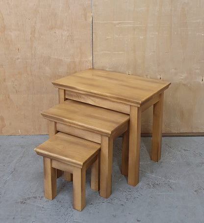 3 Wood Nest of Tables - 104421