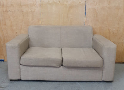 2 Seater Beige Modern Sofa - 104818
