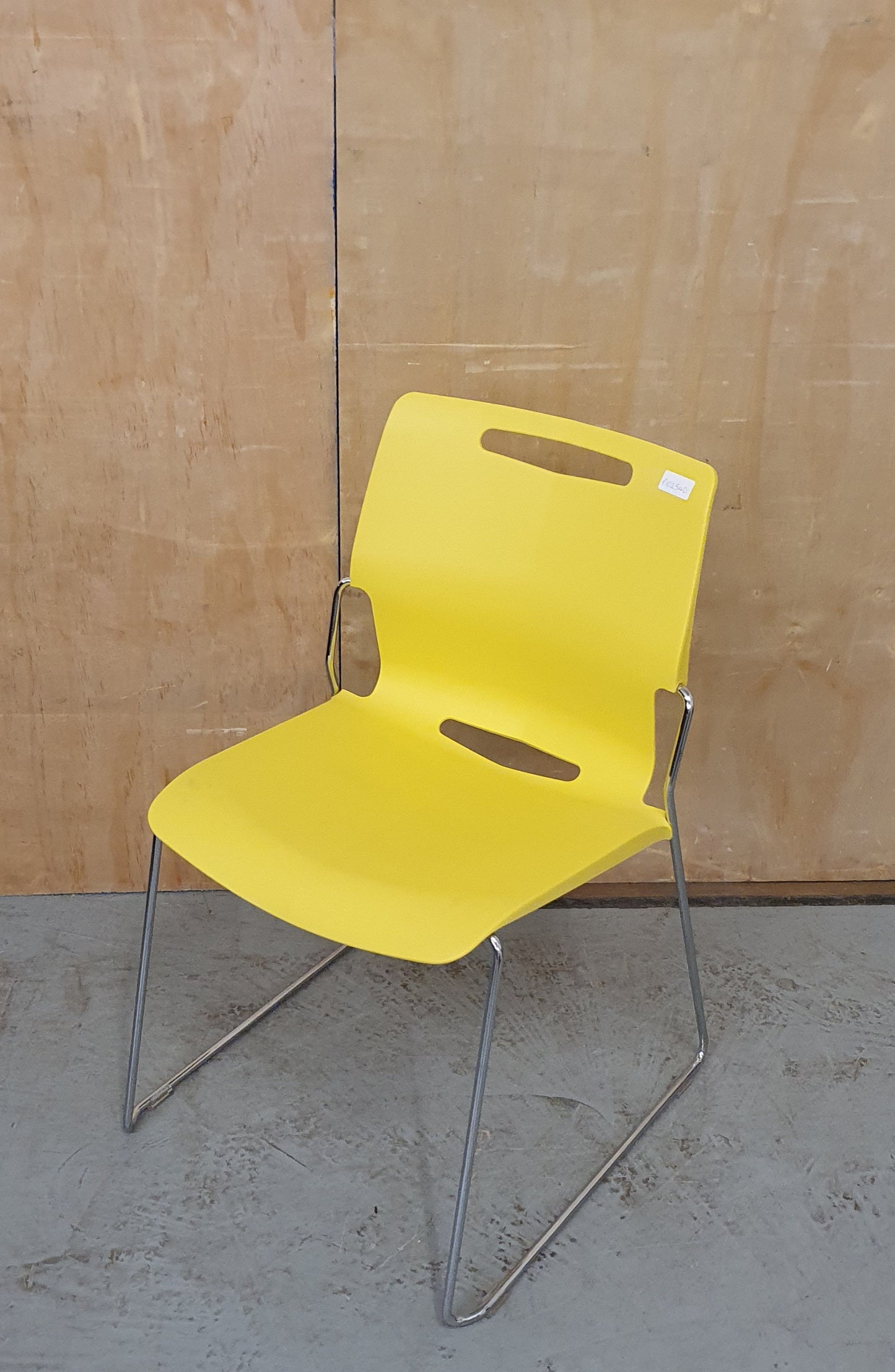 PINEAPPLE TOUCH CHAIR Mustard Yellow Recyclable Polypropylene Seats - P102540