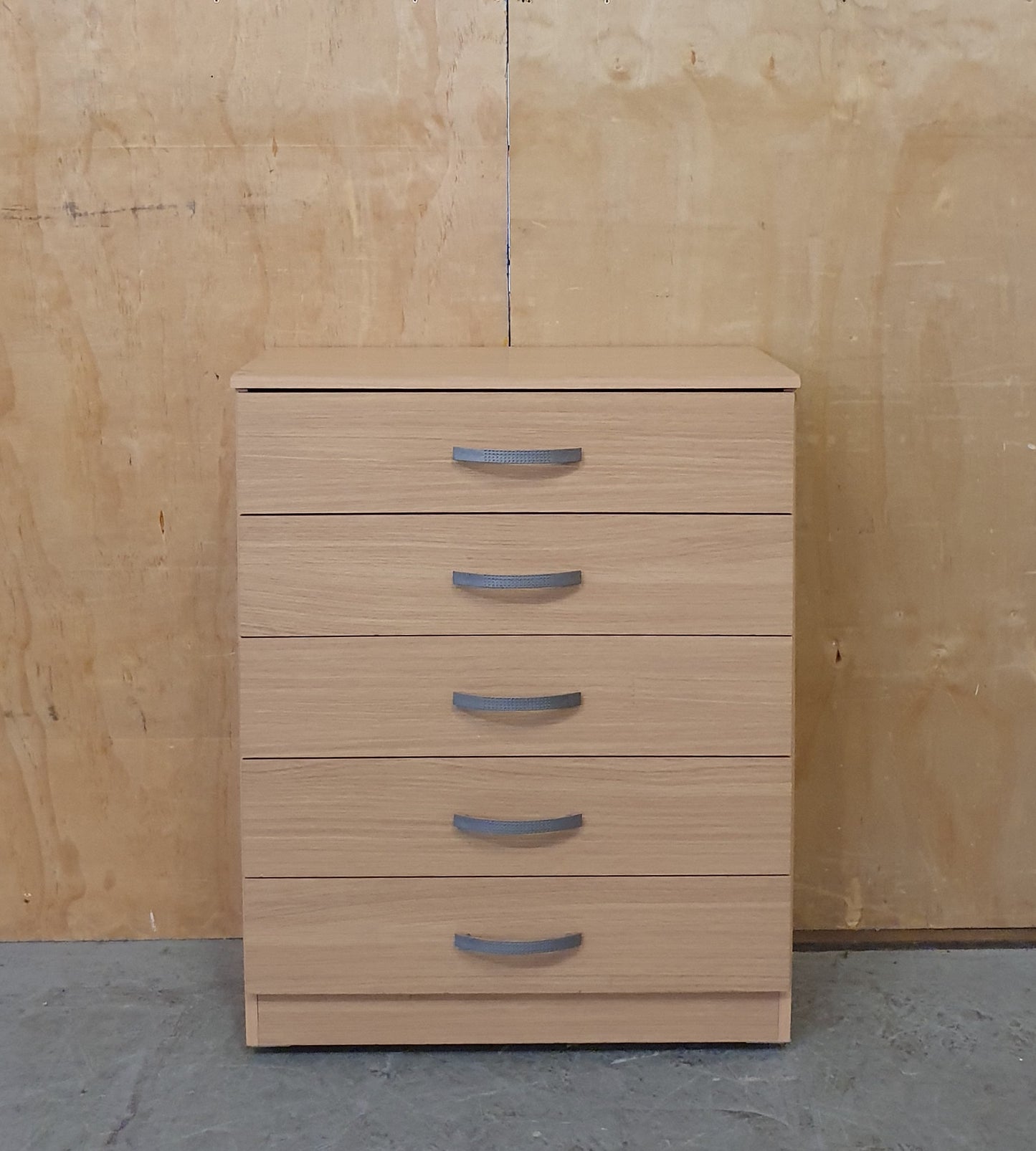5 Drawer Wood Chest of Drawers - 104866