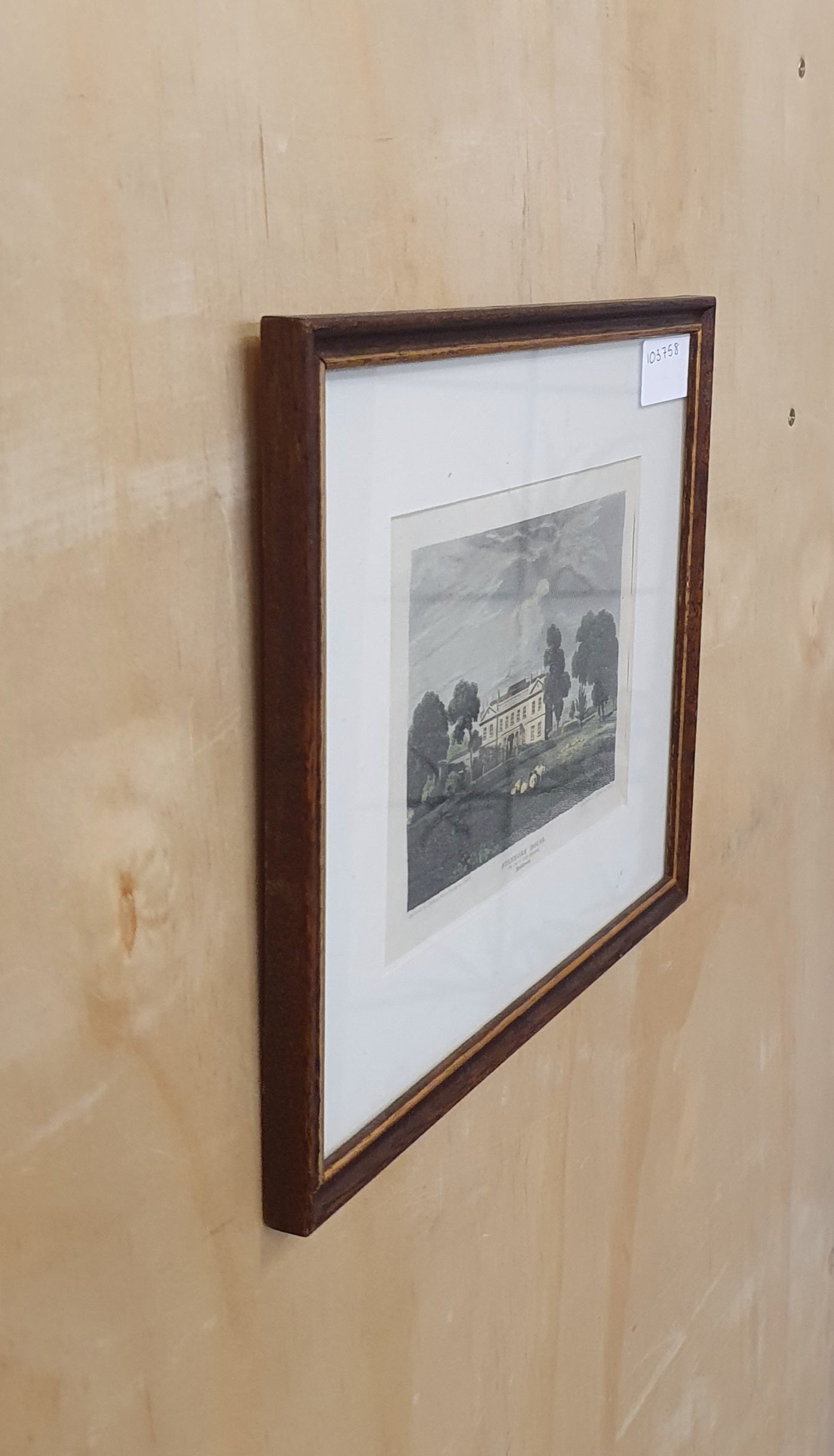 Stanmore House, Middlesex Art Print in Wooden Frame - 103758