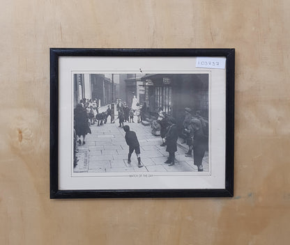 "Match of the Day" Vintage Photography Art Print - 103737