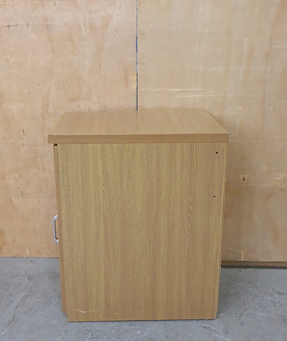Single Door Wood Cabinet with 1 Internal Shelf - EL104372