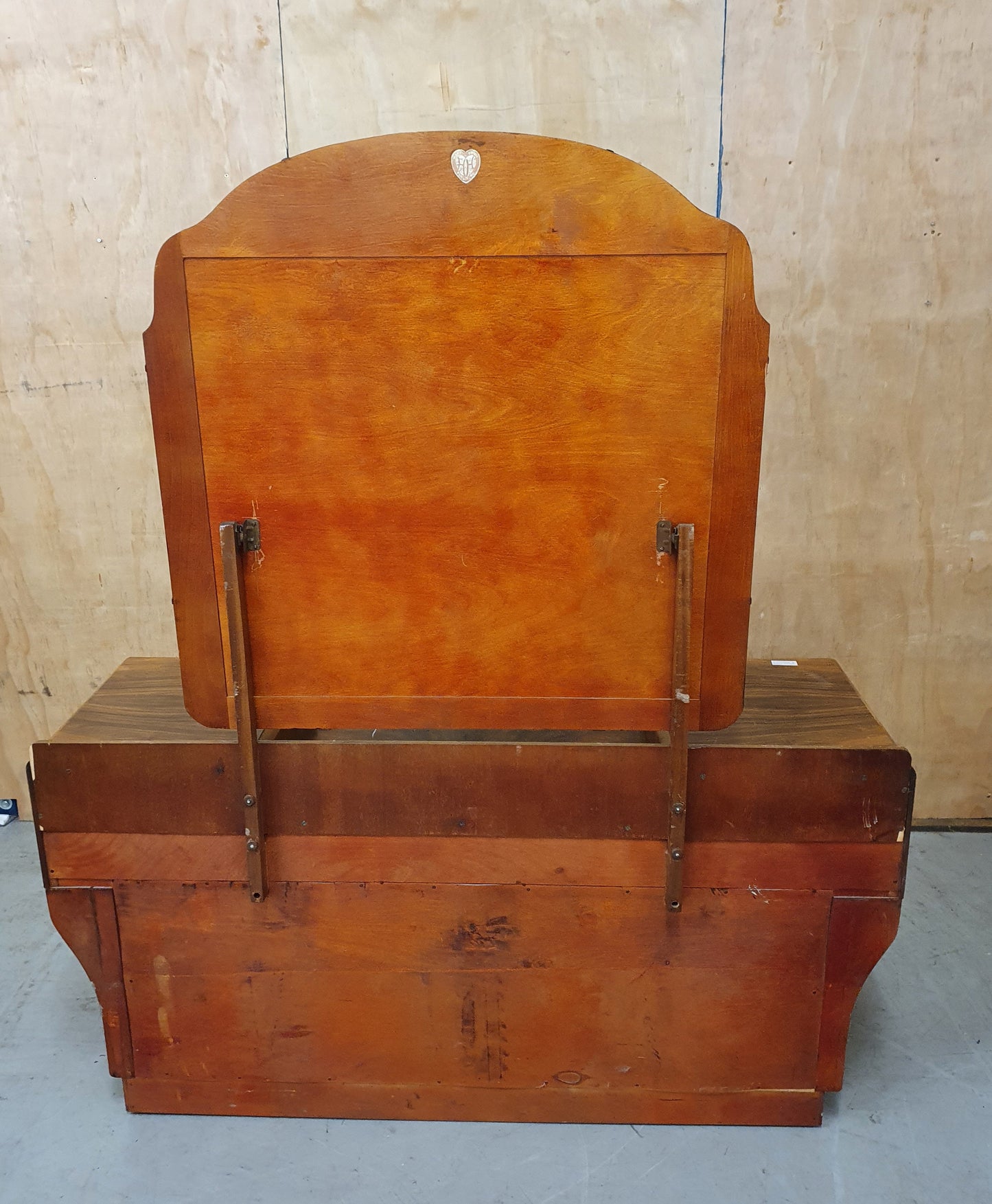 Vintage Dressing Table with Drawers and Mirror - 101659