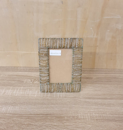 Beaded Wire Picture Frame - BB160324-19