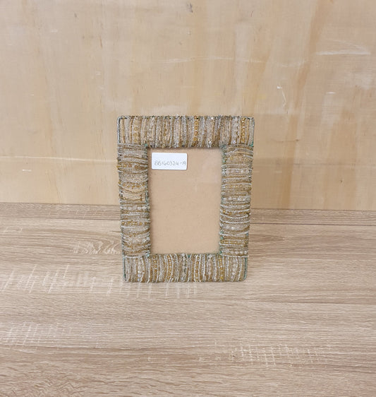 Beaded Wire Picture Frame - BB160324-19