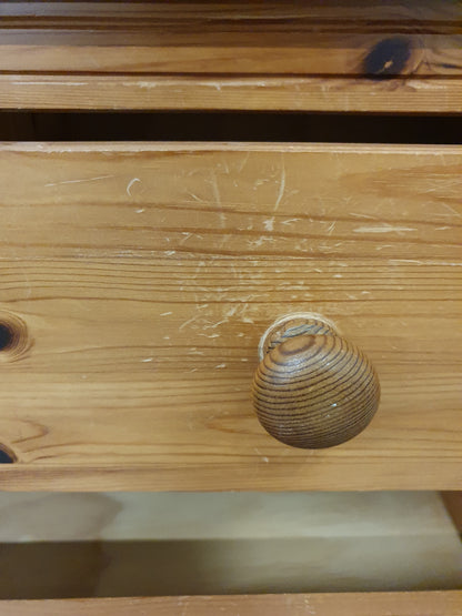 5 Drawer Pine Chest of Drawers - 104798