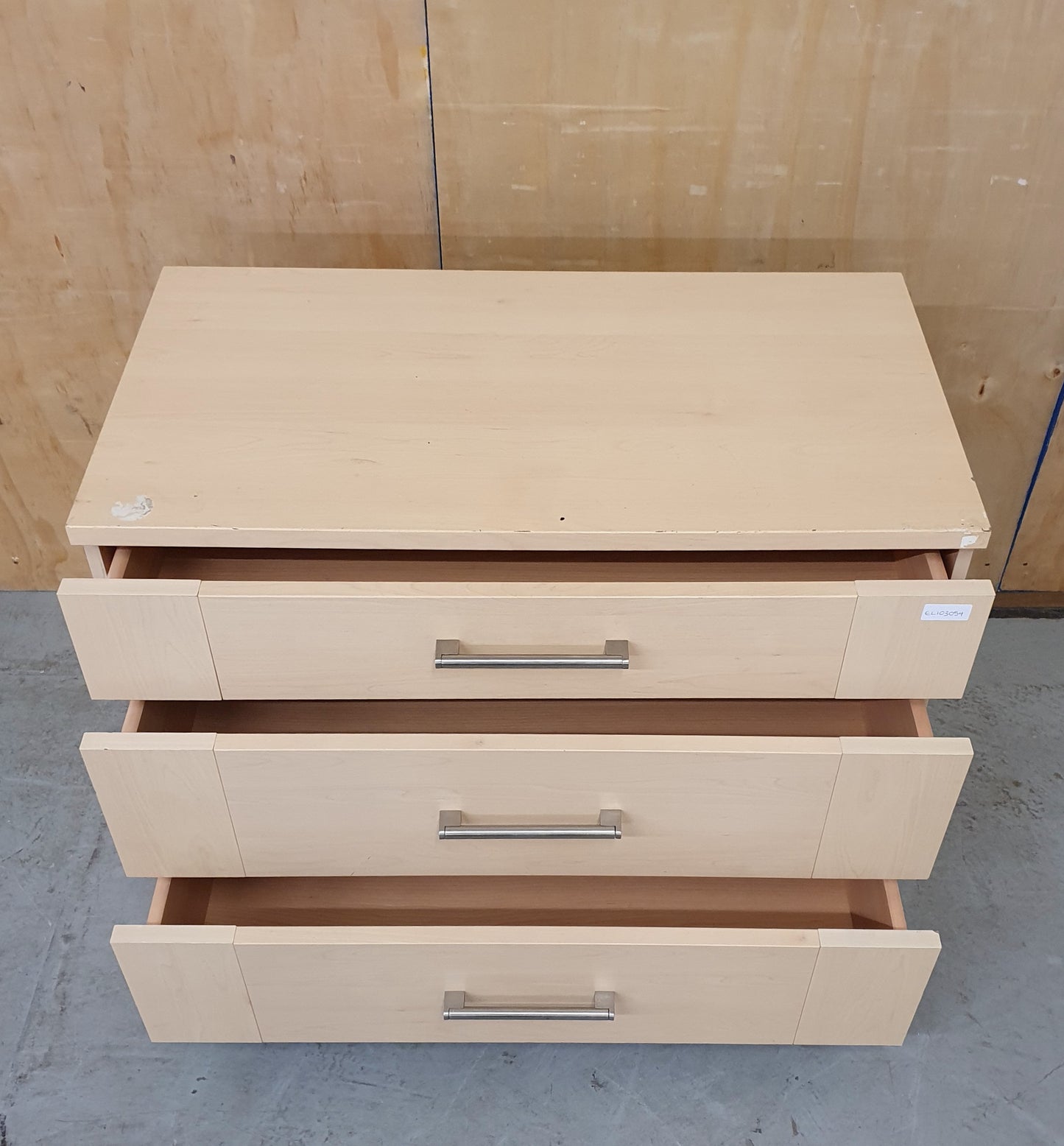 3 Drawer Heavy Duty Chest of Drawers - EL103054