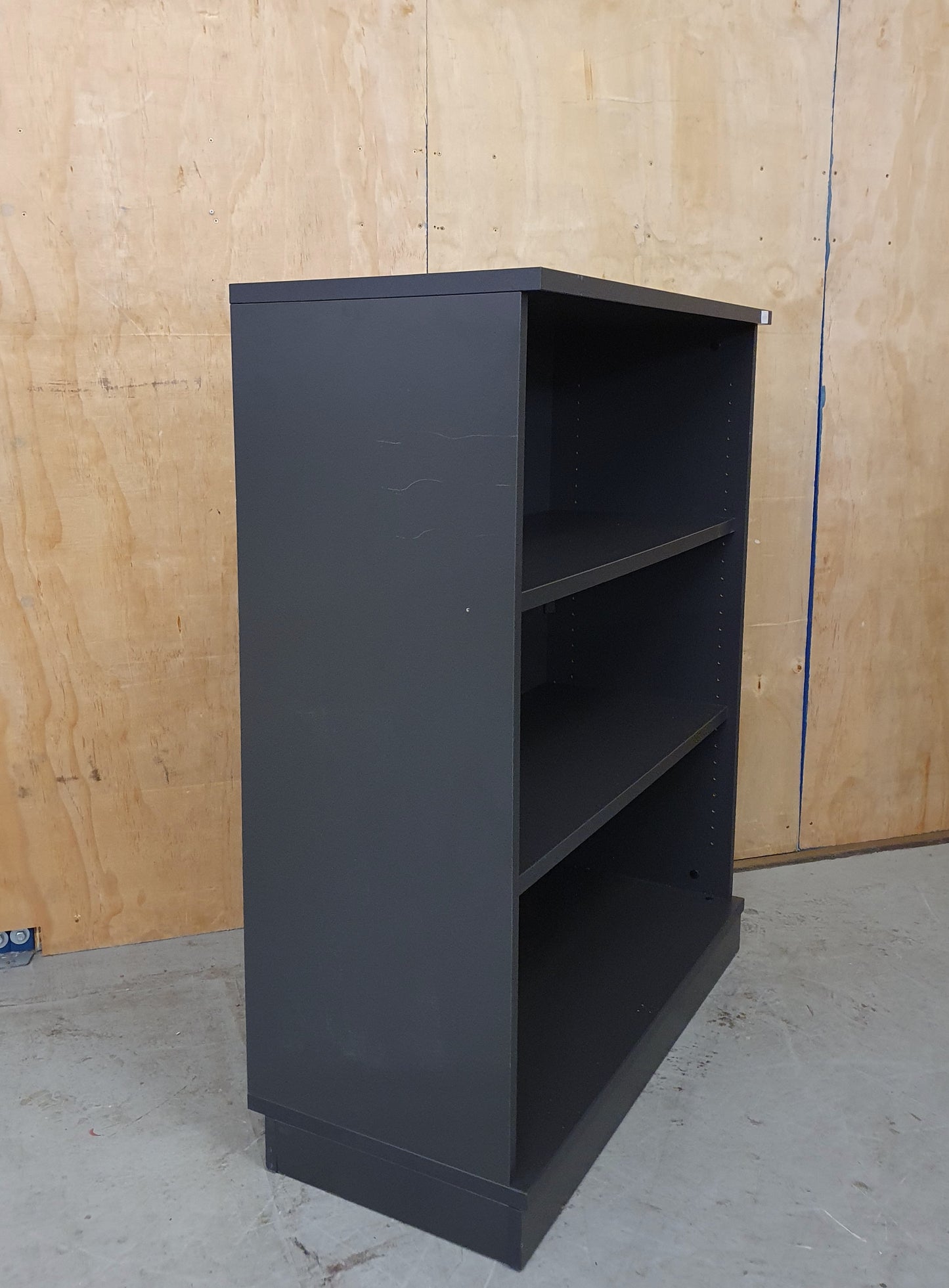 Large Heavy Duty Slate Grey Bookcase - 103086