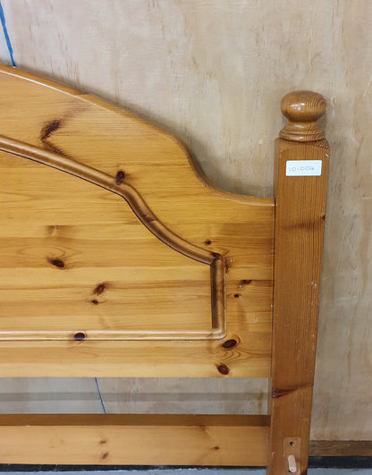 Pine Double Headboard - 101004