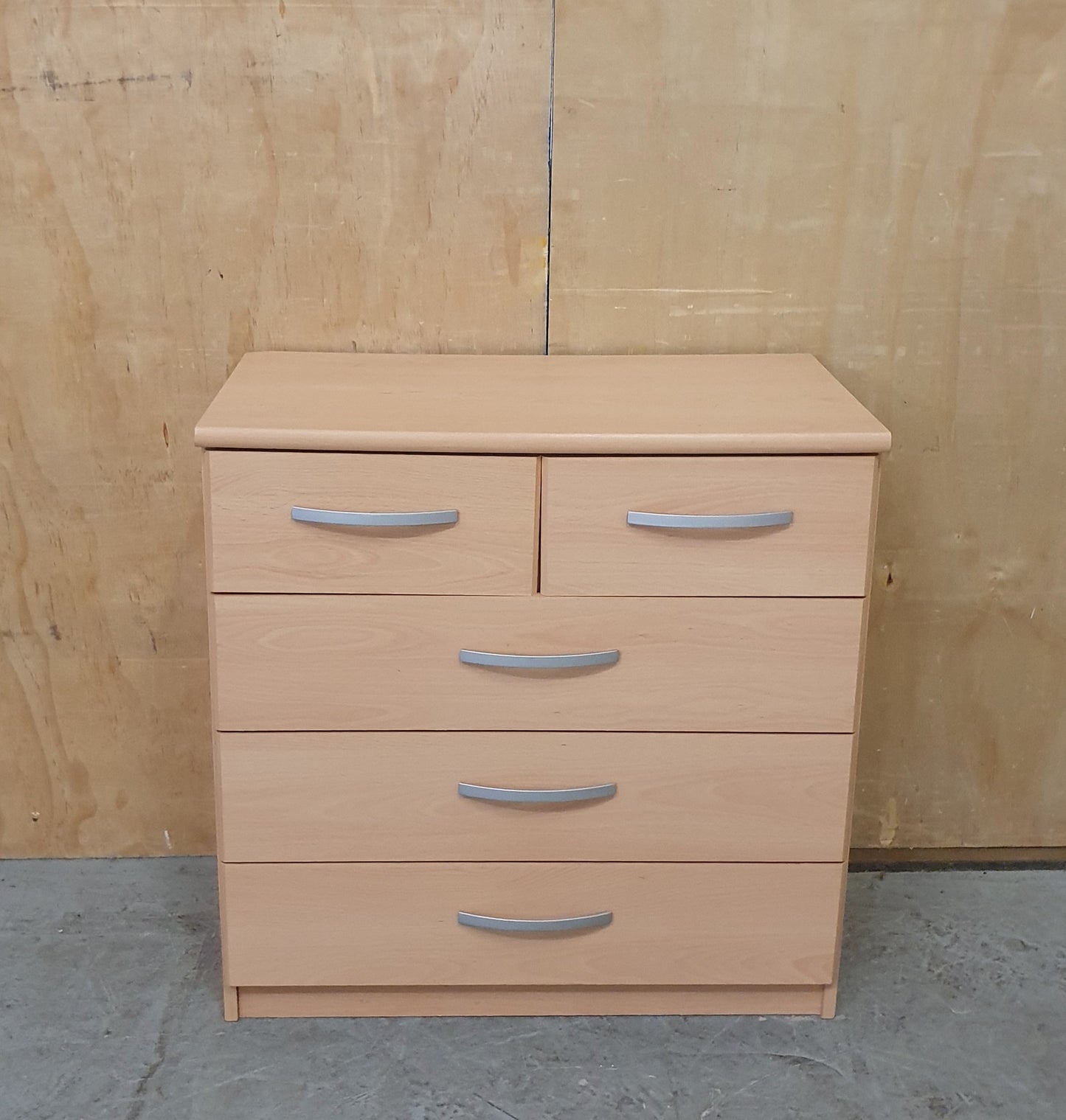 Small 5 Drawer Wood Chest of Drawers - 104865