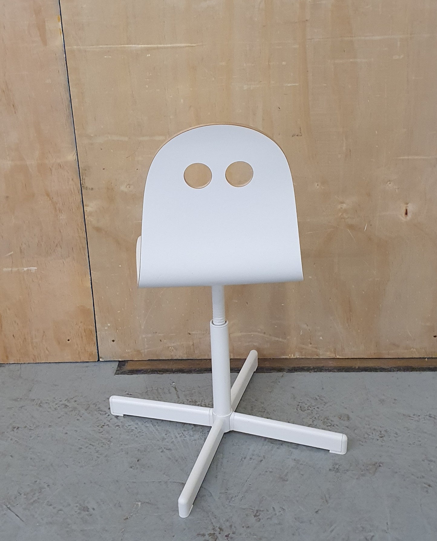 Children's White Wooden Chair - EL102201