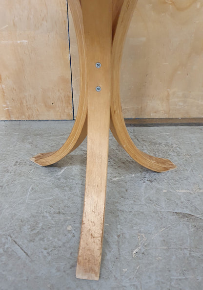 IKEA Burnt Orange 3 Leg Coffee Table - EL104932