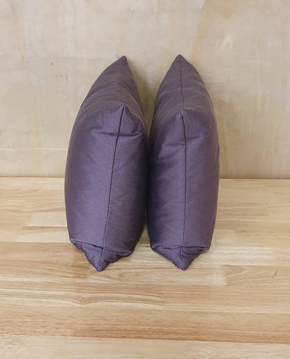 2 Purple Matching Cushions - LQ100877/8