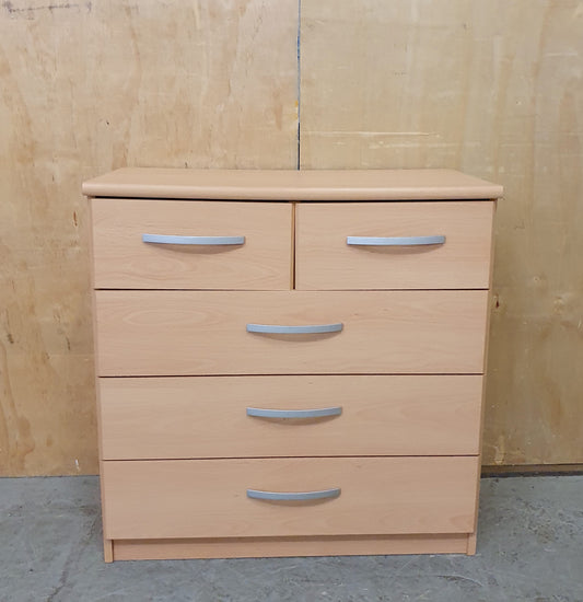Small 5 Drawer Wood Chest of Drawers - 104865