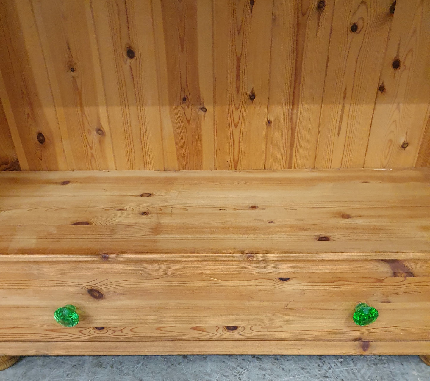 Tall Pine Bookcase with Bottom Drawer - 104848