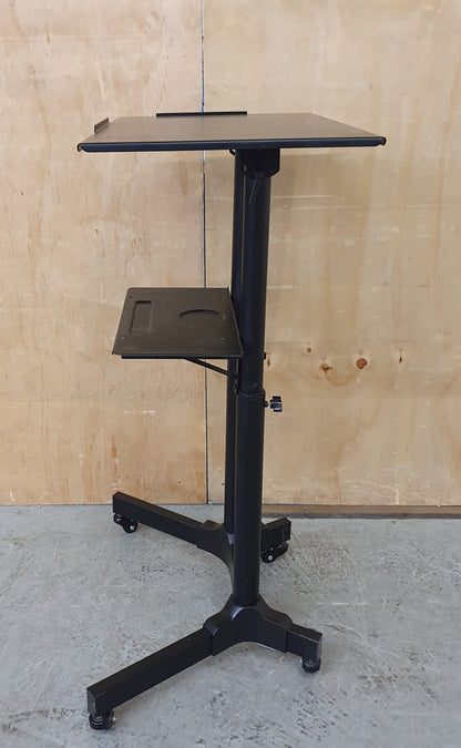 BONTEC Black Alloy Steel Adjustable Mobile Laptop Desk - 104431