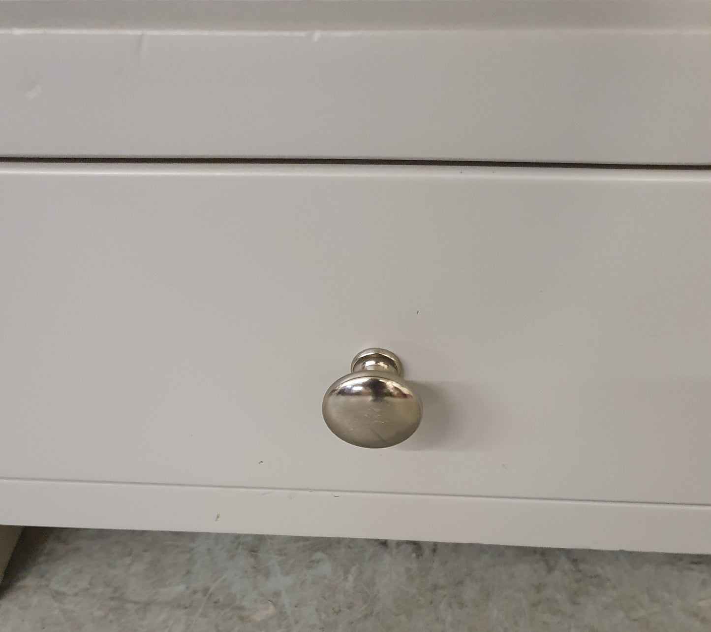 Grey Wood TV Stand with 1 Drawer - EL104500