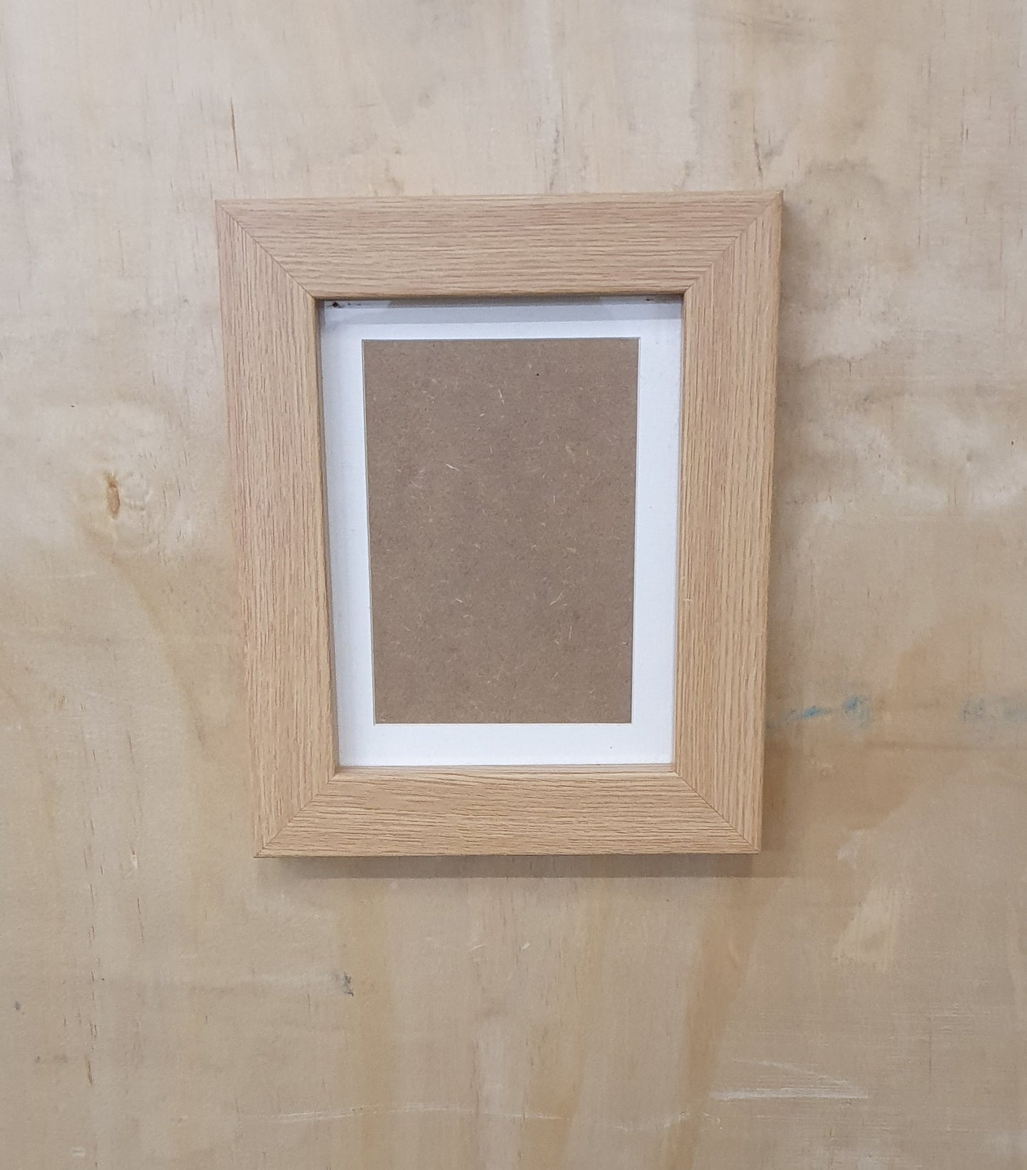 Wood Effect Contact Paper Covered Picture Frame - 151223-02