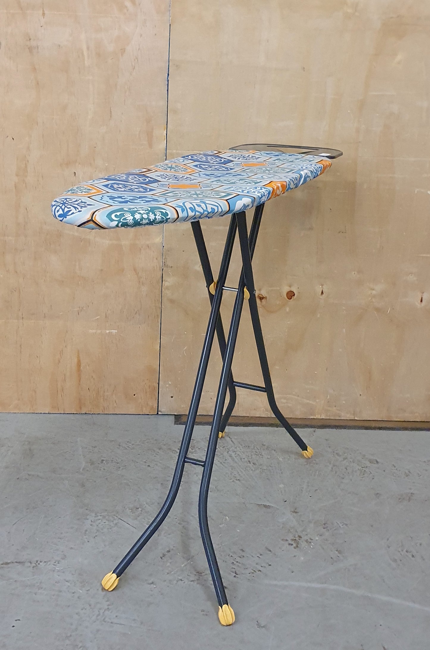 Collapsable Ironing Board with Decorative Print Cover - 103000