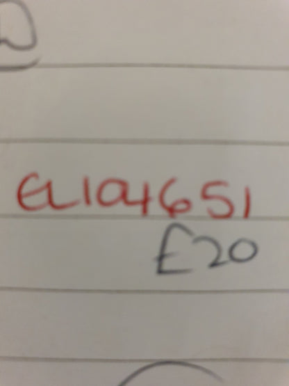 Single Cream Wood Bedside Cabinet with Door and 1 Internal Shelf - EL104651