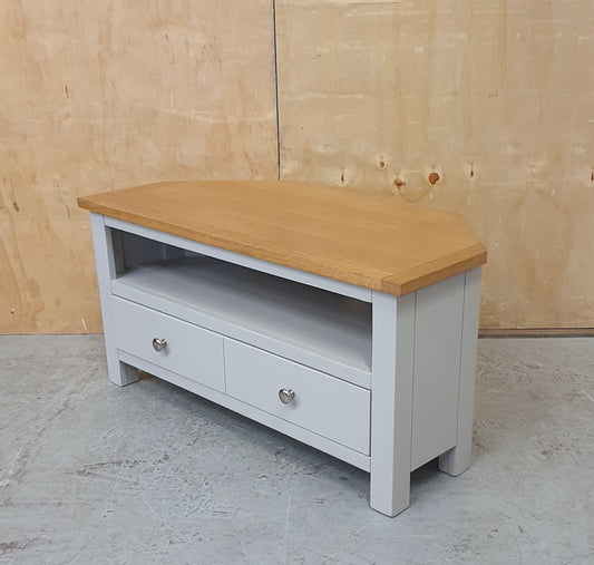 Grey Wood TV Stand with 1 Drawer - EL104500