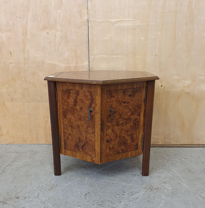 Hexagon Shaped Cabinet with Two Doors - EL103866