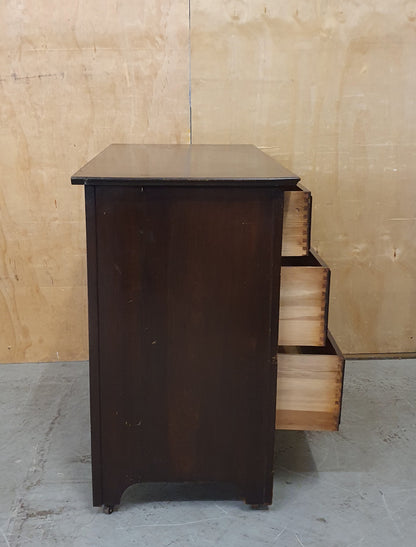 Vintage 3 Drawer Chest of Drawers - 104809