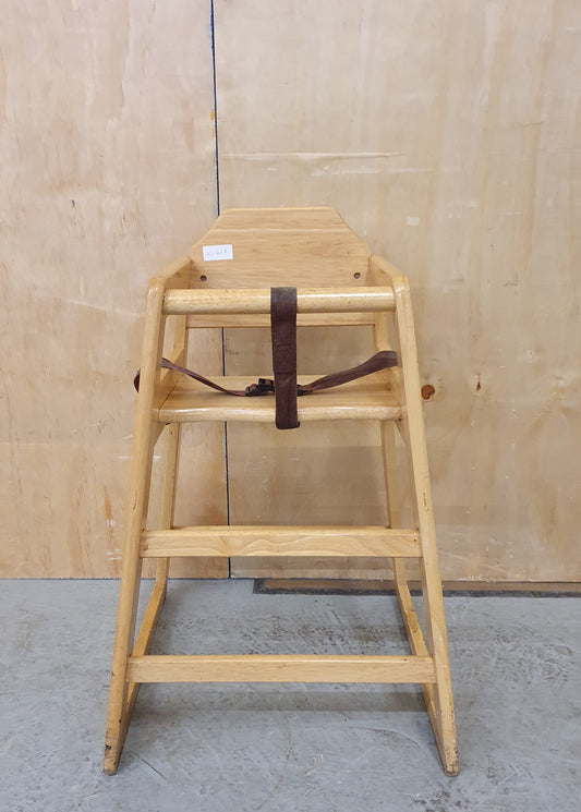 Children's Wooden High Chair - 101688