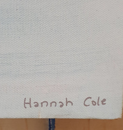 HANNAH COLE Large Seaside Print Art Canvas - EL103865