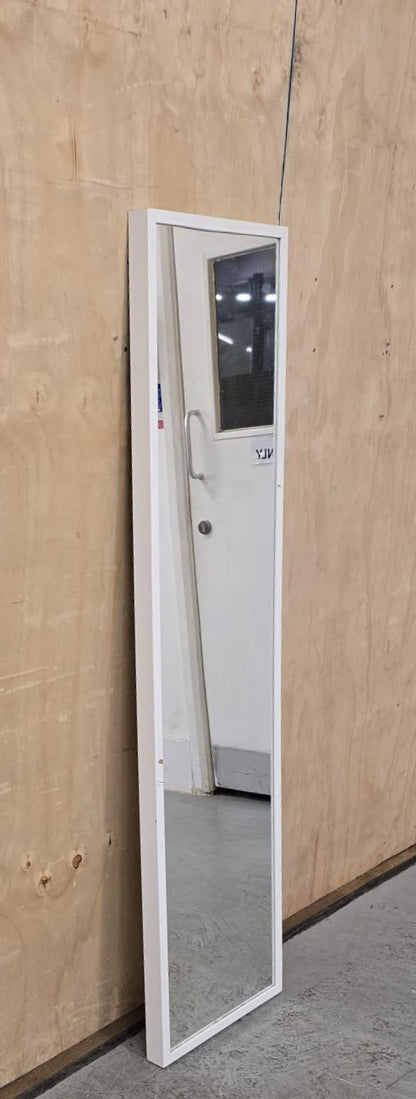 IKEA STAVE White Frame Full Length Mirror - 140925-12