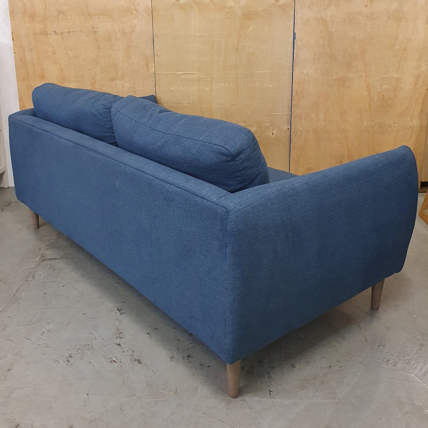 Modern Blue 2 Seater Sofa - 104764
