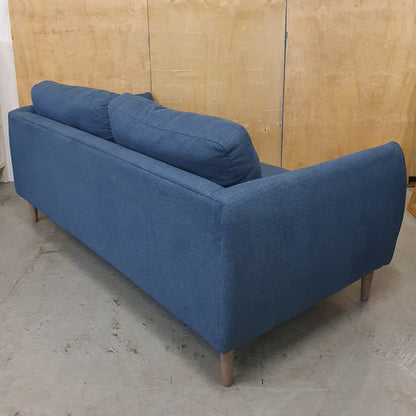 Modern Blue 2 Seater Sofa - 104764