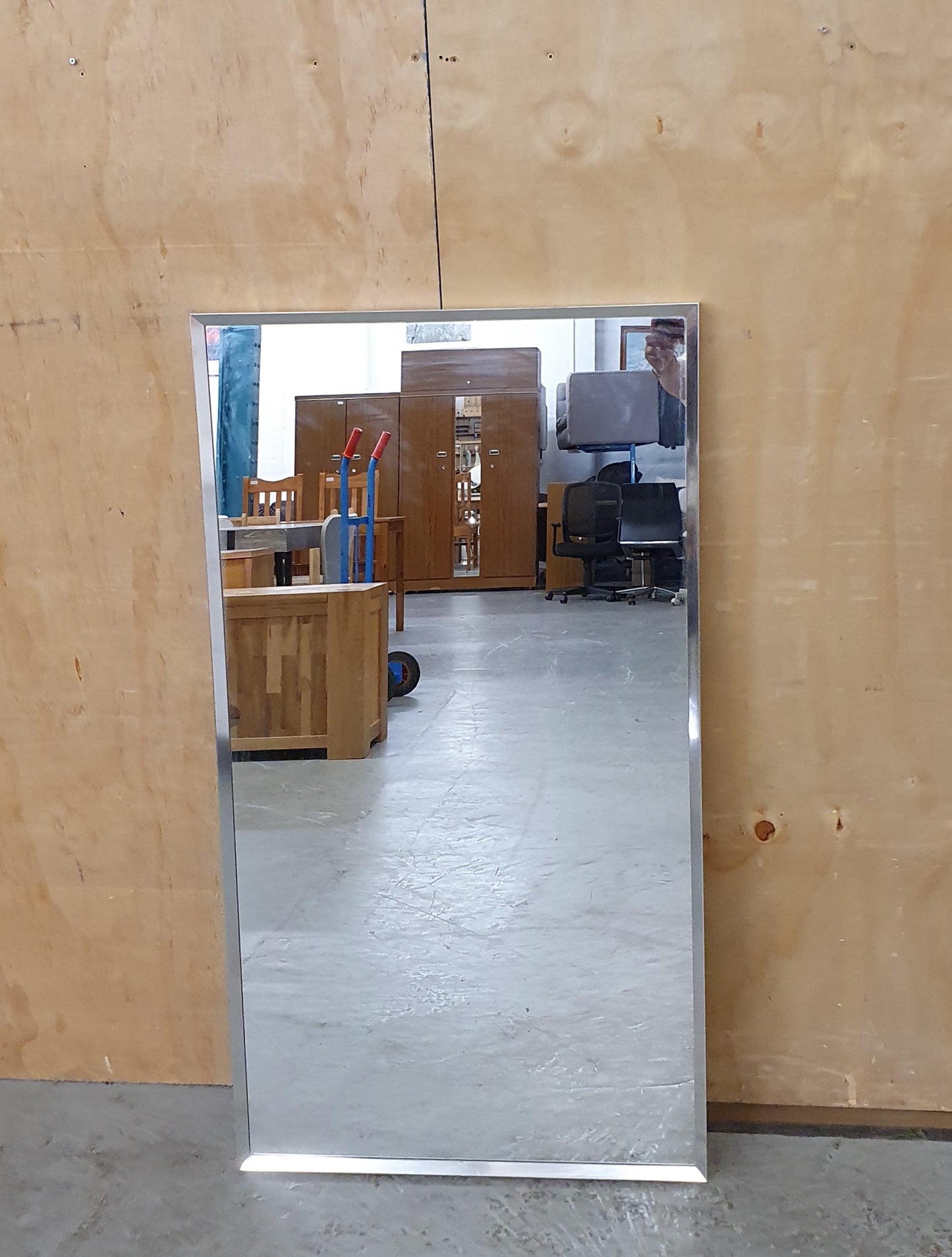 Silver Rectangular Mirror - 104488