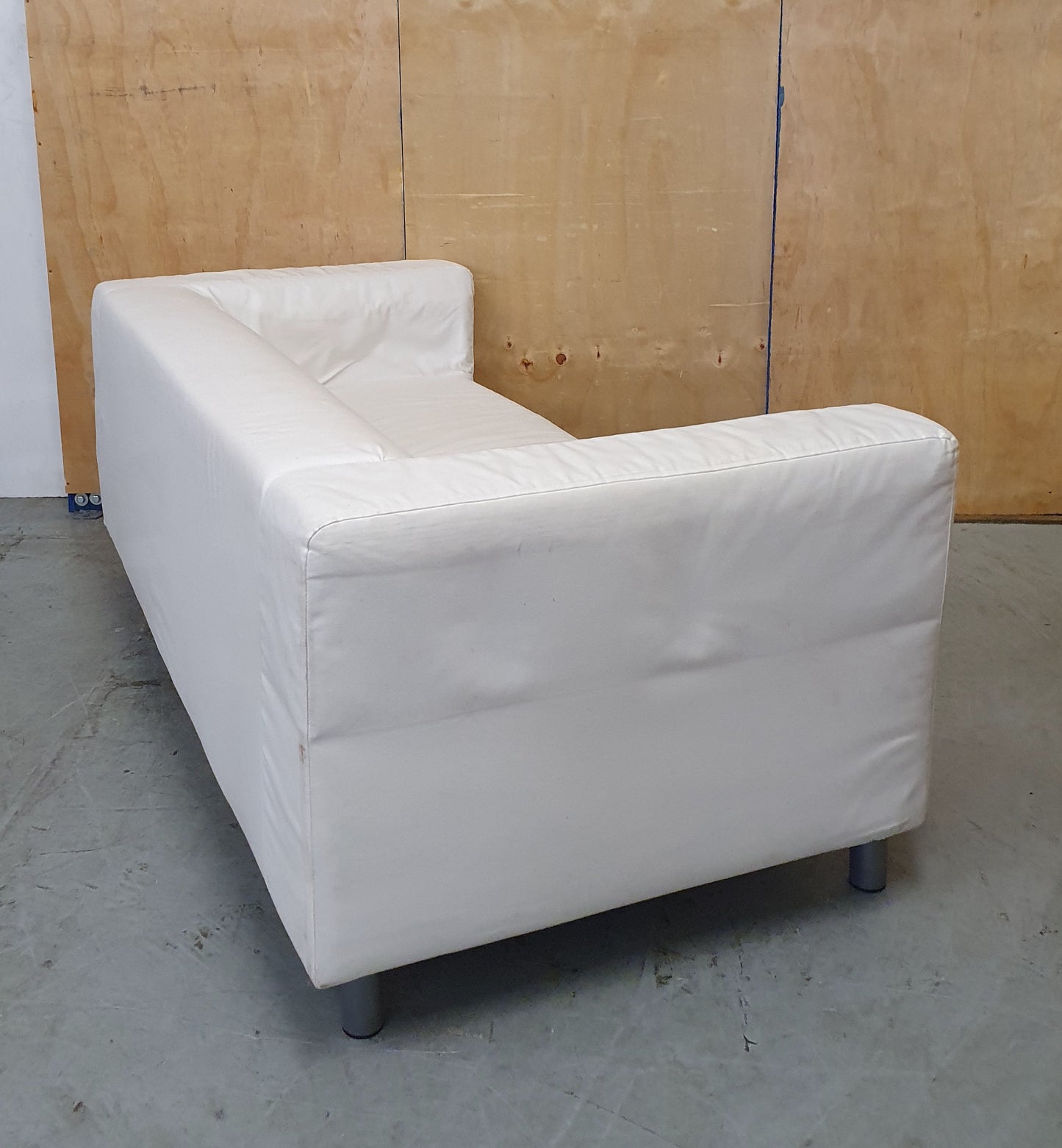 IKEA KLIPPAN White 2 Seater Sofa - 104858