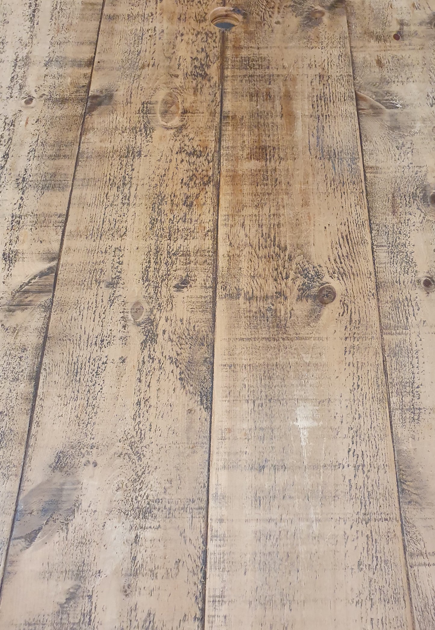 Extra Large Wood Top Conference Table with Metal Frame and Cable Holes - 104288