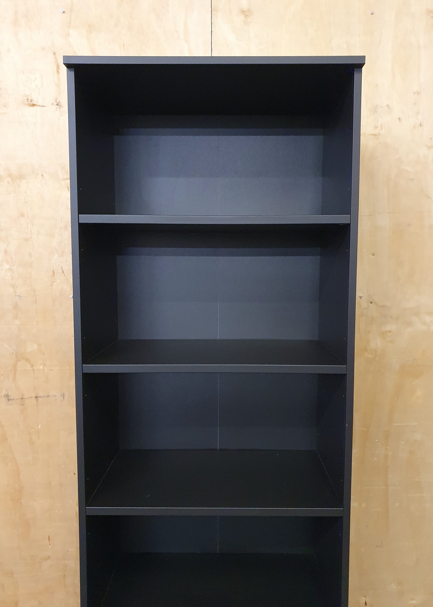 IKEA BRIMNES Tall Black Bookcase with 2 Bottom Drawers - 104792